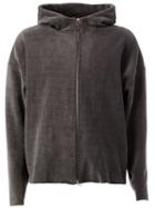 L'eclaireur 'shigoto' Hoodie, Adult Unisex, Size: Small, Grey, Cotton/polyester