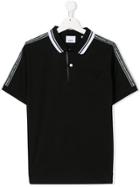 Burberry Kids Teen Alford Polo Shirt - Black