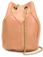 Jérôme Dreyfuss Popeye Bucket Tote, Women's, Nude/neutrals, Lamb Skin/leather