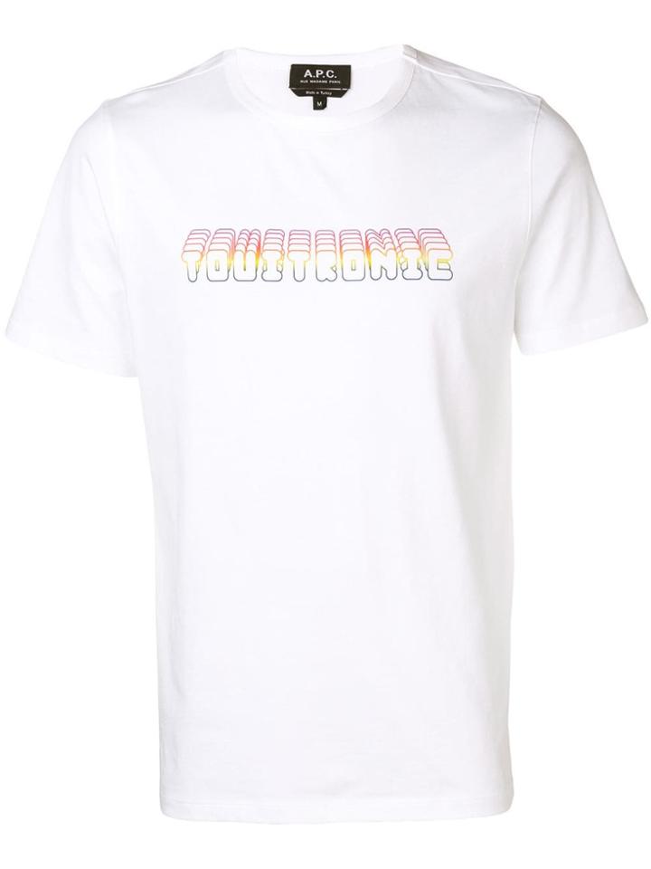 A.p.c. Touitronic T-shirt - White