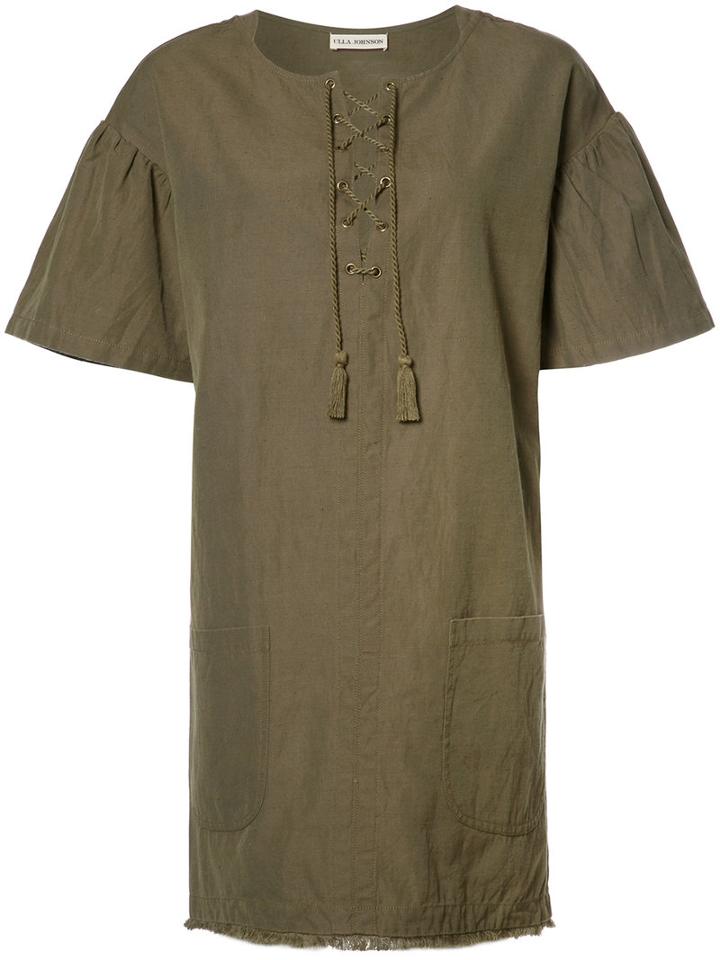 Ulla Johnson Marcelle Dress, Size: 4, Green, Cotton/linen/flax
