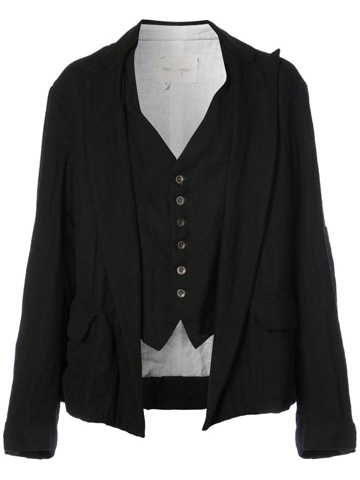 Greg Lauren Washed Oliver Jacket - Black