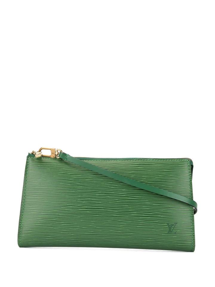 Louis Vuitton Vintage Faux Zebra Print Handbag - Green