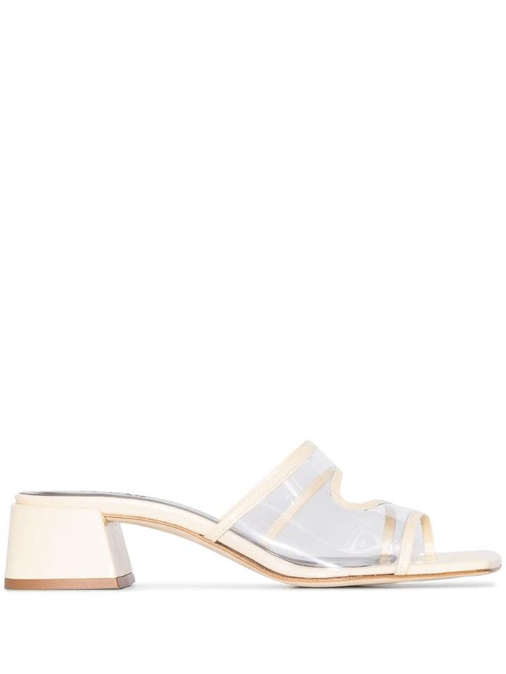 By Far Lola 40 Sandals - Neutrals