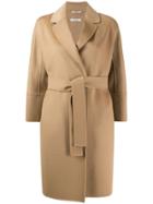 Max Mara Short Robe Coat - Brown