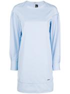 Dsquared2 Long Sleeve Shift Dress - Blue