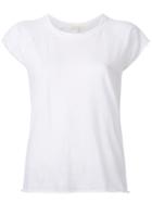 Nili Lotan Ripped Sleeves T-shirt, Women's, Size: Small, White, Cotton