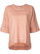 The Upside - Sweat T-shirt - Women - Cotton - Xl, Yellow/orange