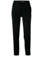 Fay Black Cropped Trousers