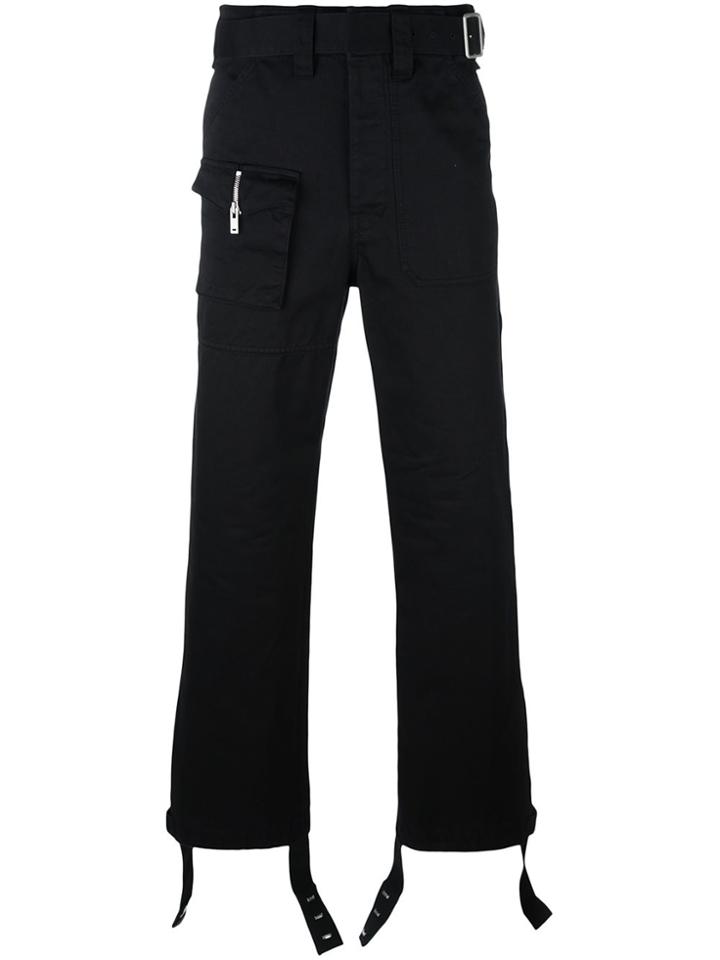 Maison Margiela Straight Leg Trousers - Black