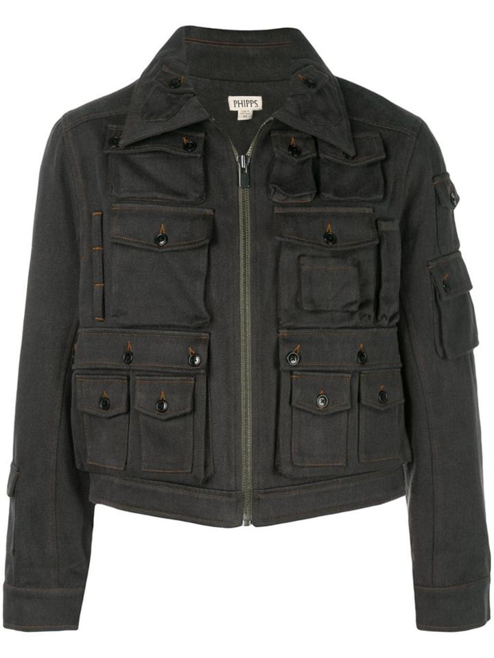 Phipps Dark Brown Utility Jacket