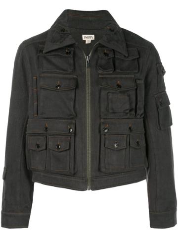 Phipps Dark Brown Utility Jacket