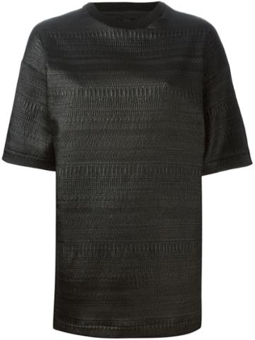 Carmen Secareanu Textured Boxy Top