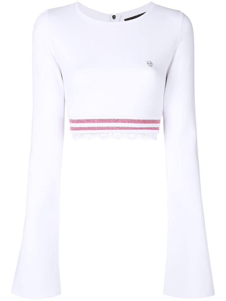Philipp Plein Run The World Top - White
