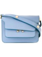 Marni - 'trunk' Bag - Women - Calf Leather - One Size, Blue, Calf Leather