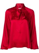 Temperley London Betty Blouse - Red