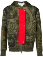 Givenchy Dollar Print Hoodie - Green