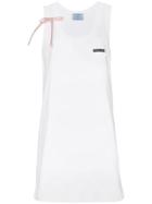 Prada Jersey Dress - White