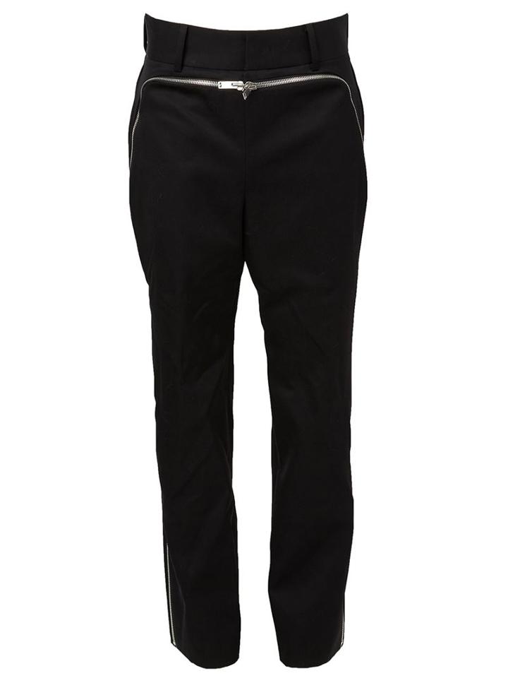 Juun.j Zip-off Panel Trousers, Men's, Size: 48, Black, Cotton/wool