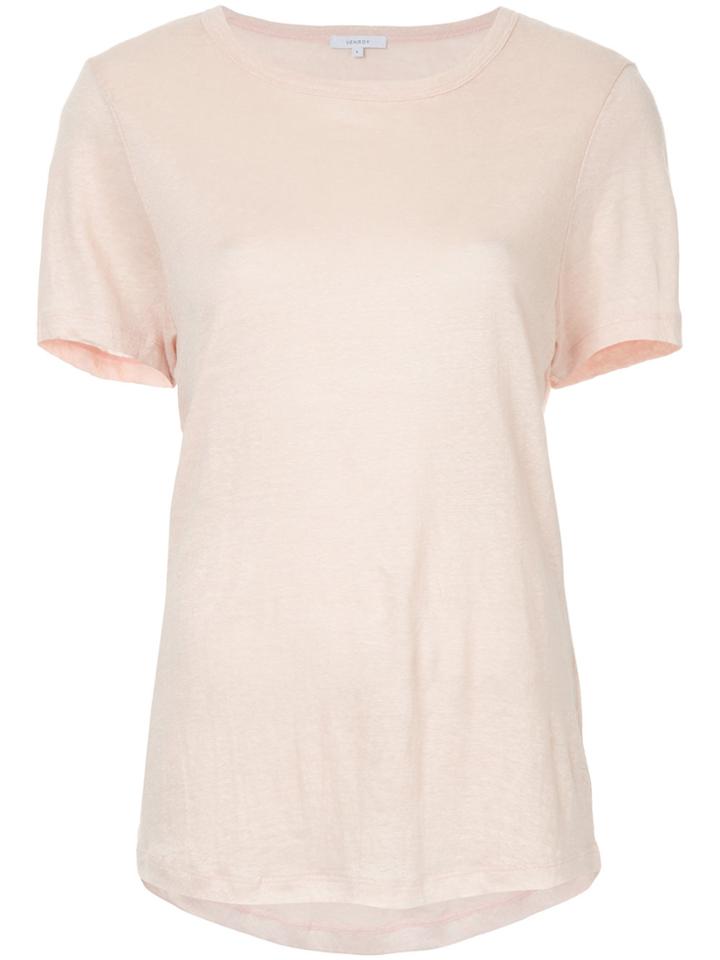 Venroy Crew Neck T-shirt - Pink & Purple