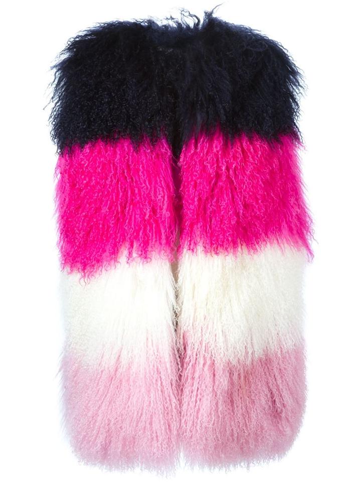 Msgm Three-tone Striped Gilet