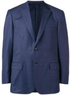Brioni Single Breasted Blazer - Blue