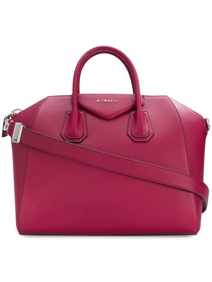 Givenchy Large Antigona Tote - Pink & Purple