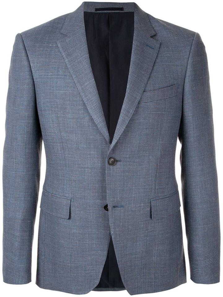 Kent & Curwen Classic Tailored Blazer - Blue