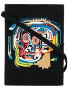 Olympia Le-tan Basquiat Skull Book Clutch - Black
