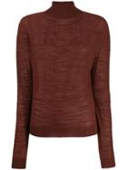 Lemaire Turtle Neck Sweater - Brown