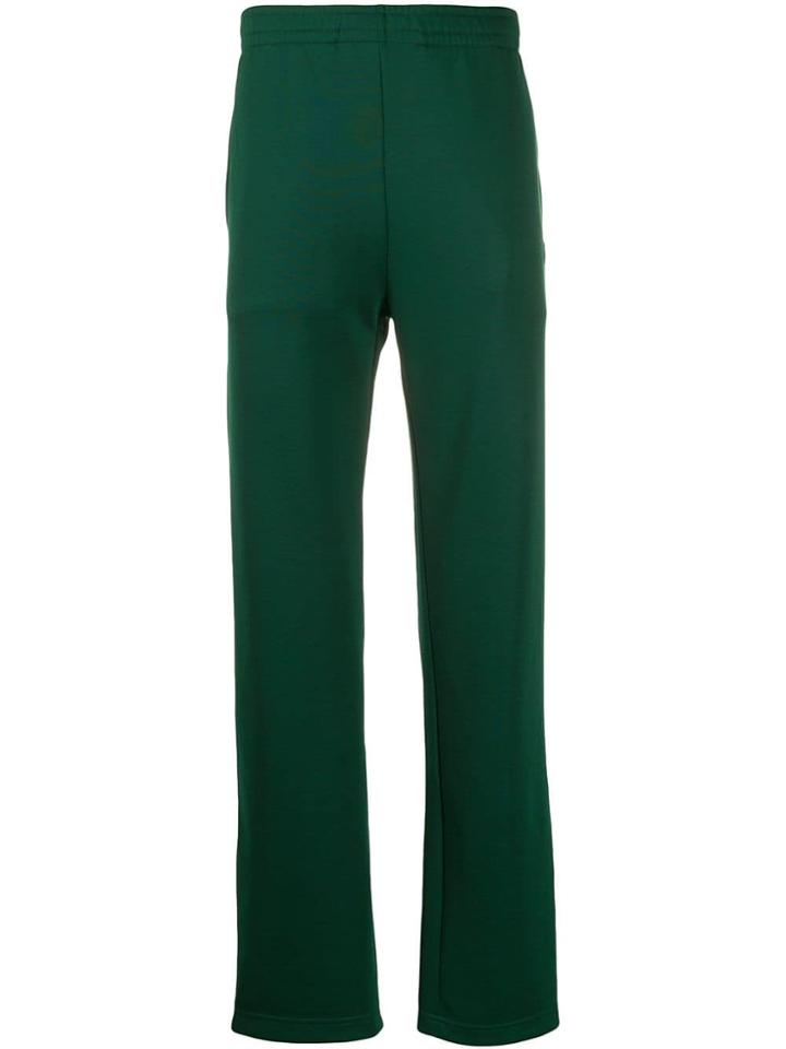Acne Studios Face Patch Track Trousers - Green