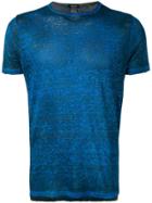 Avant Toi Short-sleeve Fitted T-shirt - Blue