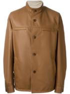 Loro Piana Reversible Buttoned Jacket - Brown