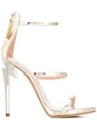 Giuseppe Zanotti Design Stiletto Sandals - Gold