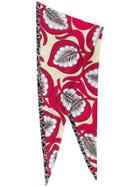 Marni Printed Neck Scarf - Red