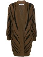 Max Mara Knitted Open-front Cardigan - Brown