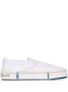 Marcelo Burlon County Of Milan Logo Slip-on Sneakers - White