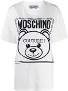 Moschino Teddy Couture Logo T-shirt - White