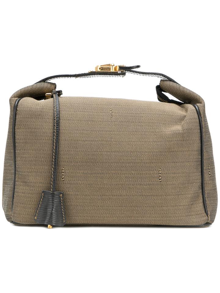 Fendi Vintage Top Handle Tote - Brown