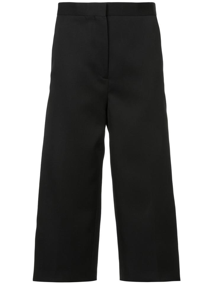 Rochas Cropped Trousers - Black