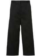 Rochas Cropped Trousers - Black