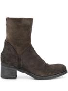 Pantanetti Zip Up Boots - Brown