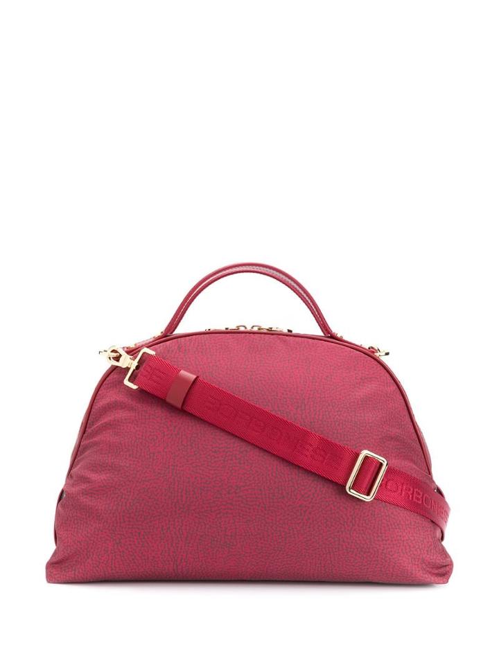 Borbonese Top Handle Tote - Red