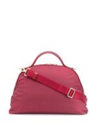 Borbonese Top Handle Tote - Red