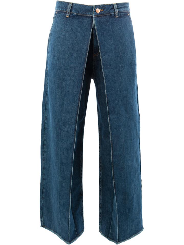 Aalto Wide-leg Jeans - Blue