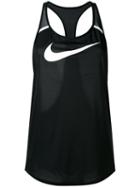 Nike - Logo Print Vest Top - Women - Polyester - L, Black, Polyester