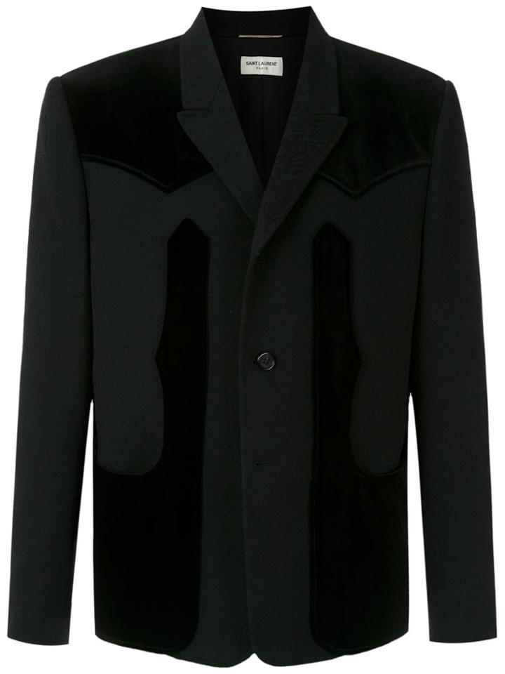 Saint Laurent Veste Courte Western - Black