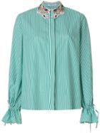 Vivetta Drawstring Cuff Shirt - Green
