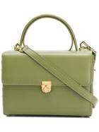 Me Moi Santana Small Box Tote - Green