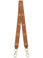 See By Chloé Logo Studs Bag Strap - Brown
